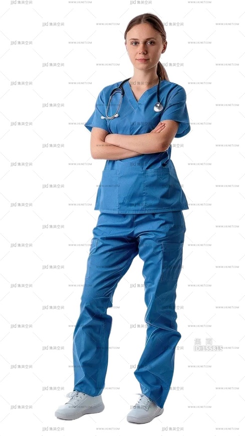 医生医护人员医院人物大夫 (8)