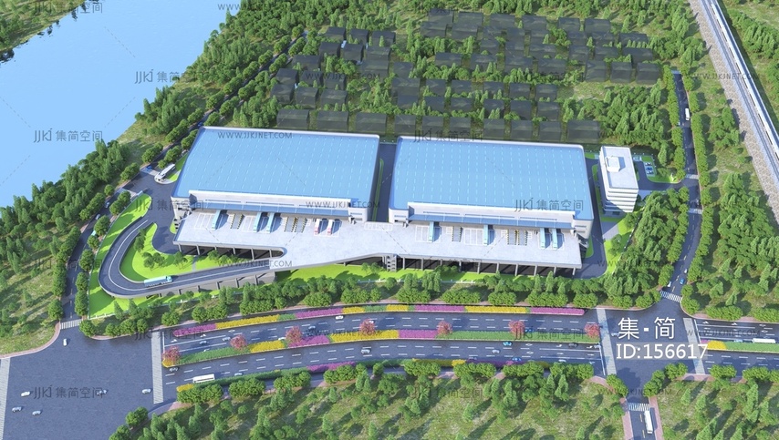 汽车城2 3d模型