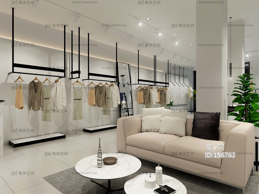 泰州女装店3D归档 3d模型 (1)