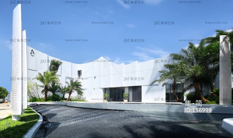 现代风格售楼处 高层住宅