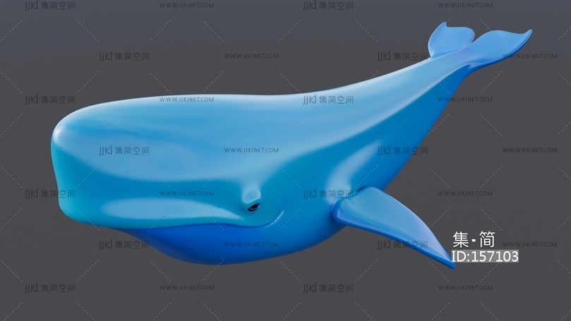 海洋中的大鲸鱼