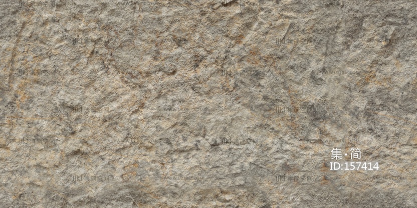 现代侘寂文化石_无缝毛石凹凸肌理_无缝自然细凿面石贴图