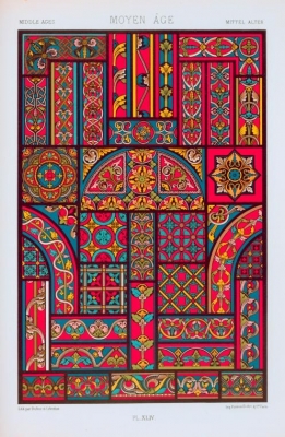 伊斯兰民族图案地毯布料花纹 (50)