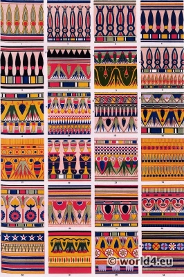 伊斯兰民族图案地毯布料花纹 (54)