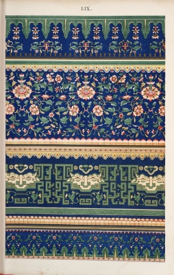 伊斯兰民族图案地毯布料花纹 (38)