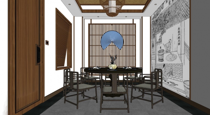 15新中式怀旧餐厅