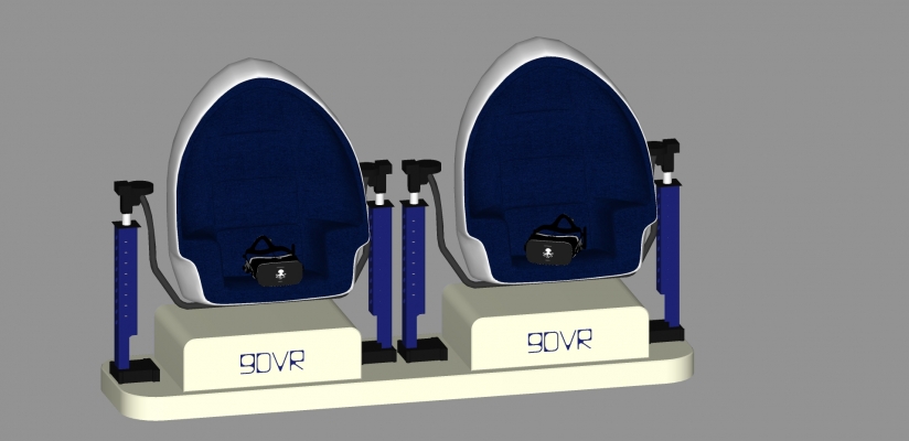 现代太空舱VR体验座椅