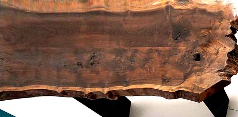 2-21粗糙原木，实木老旧破损木头，实木大板 (3)