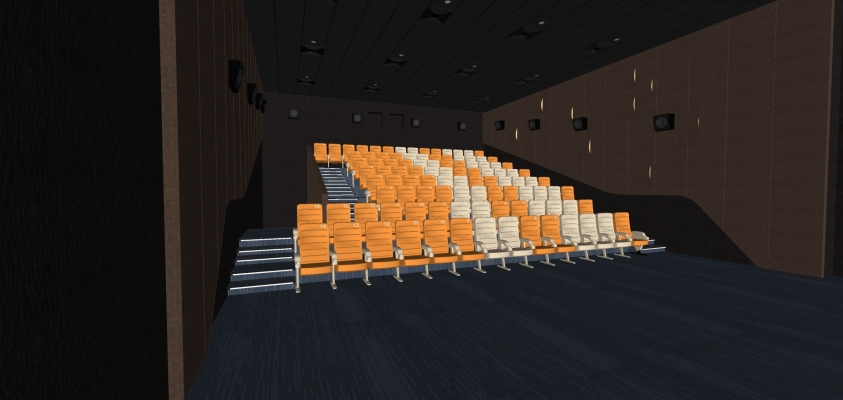 194电影院，剧院,放映厅，影院椅子