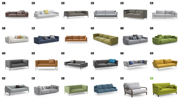 119现代风格L型沙发 转角沙发集合 布艺沙发 皮革沙发 弧形沙发 异形沙发 现代布艺休闲沙发
