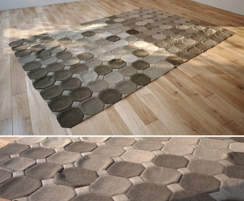  现代风格地毯