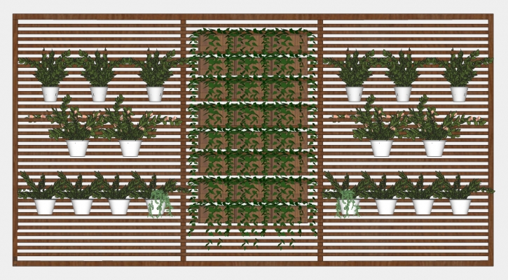  现代原木植物架子 装饰植物架子 盆栽 阳台植物 