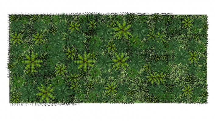  装饰植物 绿植墙 组合   