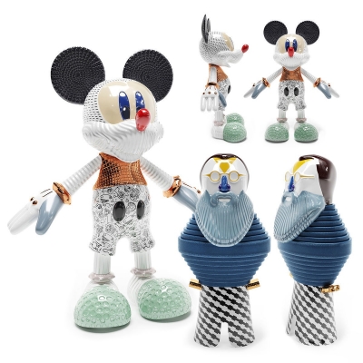  雕塑Bosa Mickey Forever Young,米老鼠儿童玩具摆件 (1)