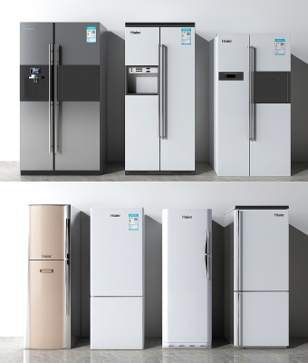  现代冰箱组合