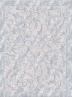欧式法式古典大花花纹方毯，块毯 (1)