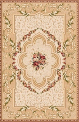 欧式法式古典大花花纹方毯，块毯 (2)