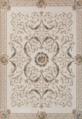 欧式法式古典大花花纹方毯，块毯 (4)