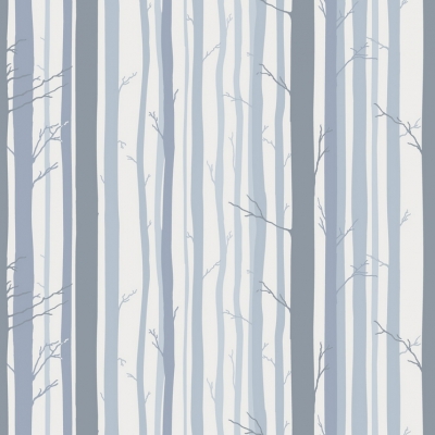 白桦树林背景壁纸壁布 (2)