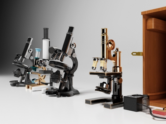 科学显微镜，医疗器材器械设备