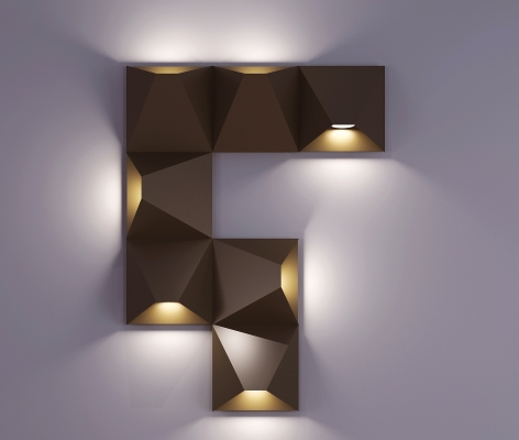 h22-0413现代正方形装饰壁灯-0