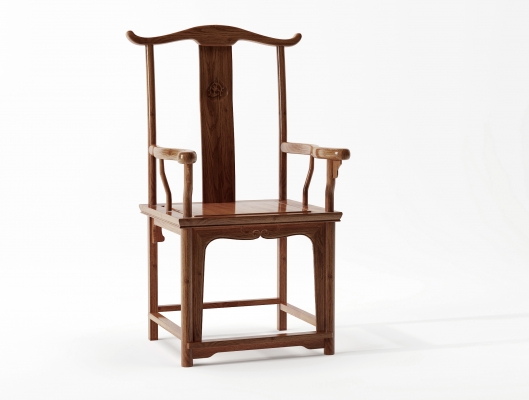 中式古典红木家具，官帽椅
