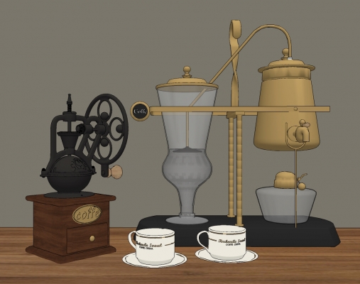 欧式咖啡壶，咖啡机组合