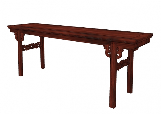 中式古典红木实木家具，条案
