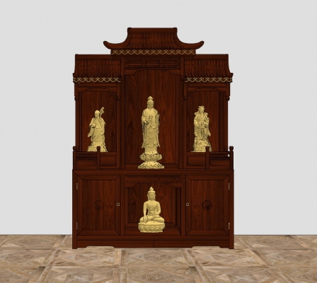 中式佛龛柜