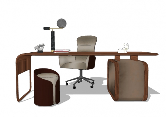 现代办公桌椅，老板台，