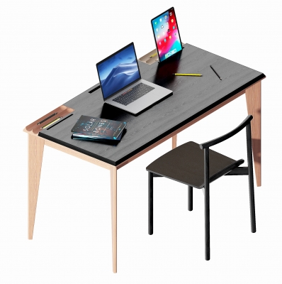 现代简易书桌椅，
