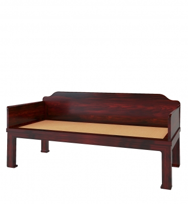 中式古典实木，红木家具罗汉床