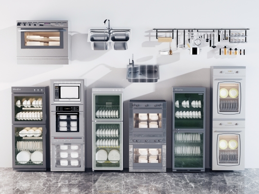 现代消毒柜，厨房用品