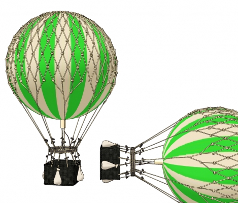 现代热气球儿童游乐器材设施