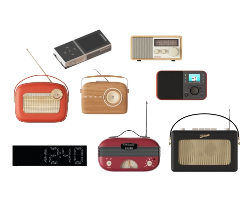 现代复古收音机,蓝牙音箱
