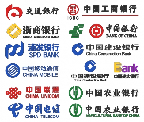 现代银行标志商标