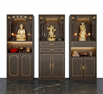 新中式神龛神台柜