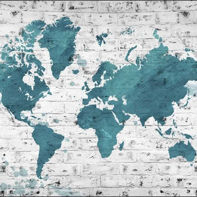 世界地图儿童壁纸壁布 (3)
