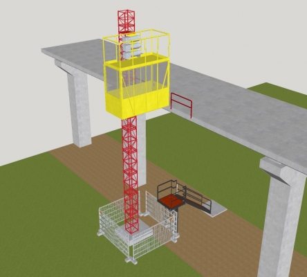 钢架升降机，升降电梯工业设备