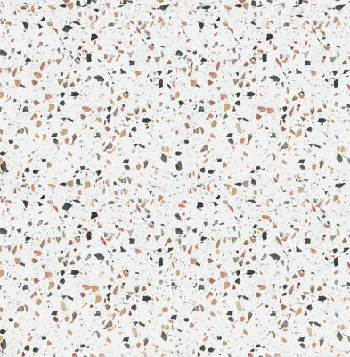 白色彩色点水磨石，石材瓷砖 (2)