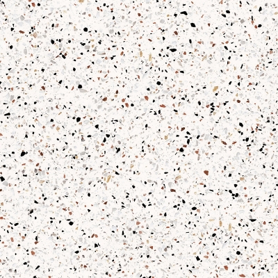 白色彩色点水磨石，石材瓷砖 (2)
