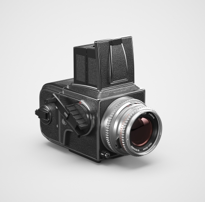  现代哈苏老式相机 