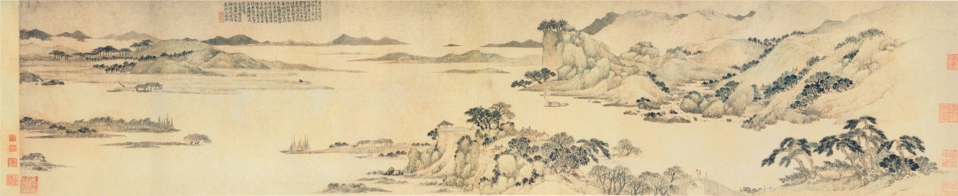 中式山水字画 (1)