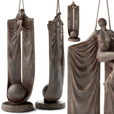 37极光欧式人物雕塑雕像 