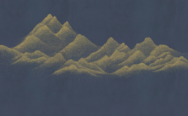 中式山水图案壁纸背景画 (74)