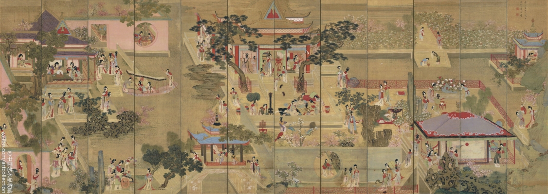 中式古典画， (2)