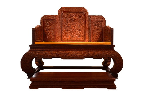 中式古典实木家具沙发
