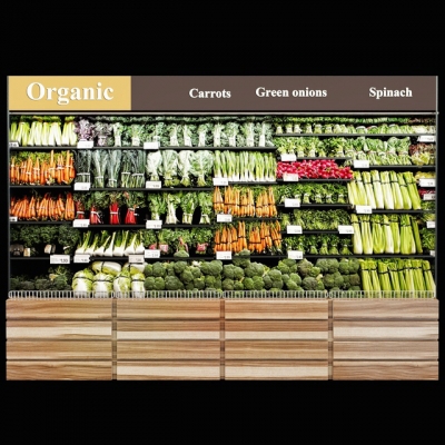 超市蔬菜保鲜柜