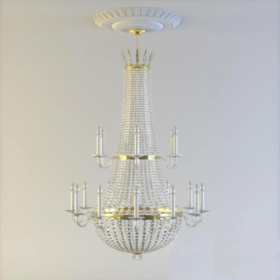 古典欧式大型水晶吊灯