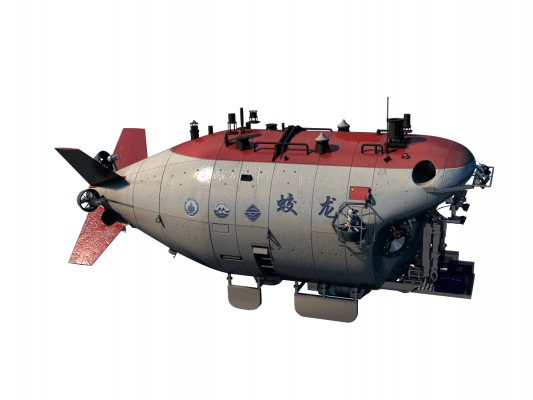 02中国蛟龙潜艇3D模型